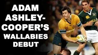 Adam Ashley-Cooper's Wallabies Debut