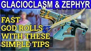 Fast God Rolls Glacioclasm & Zephyr With These Simple Tips- The Dawning (Destiny 2 Season 15)