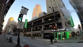 SUNRISE WALK ☀️ City Morning Soundscapes * Return to French Quarter * Philadelphia ASMR [4K]