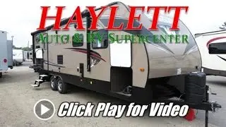 (Sold) HaylettRV.com - 2017 Winnebago Ultra Lite 27BHSS Bunkhouse Outside Kitchen Travel Trailer