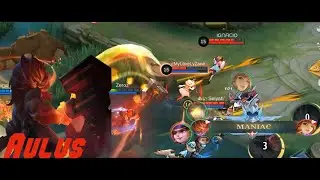 16 Kills buffed Aulus is insane! -MLBB Gameplay
