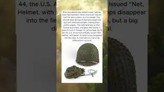 WHY MILITARY HELMETS HAVE NETS 🤯