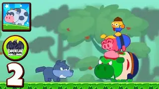 Farm Island - Cow Pig Chicken Gameplay All Levels Walkthrough Tutorial (iOS& Android Mobile) Guide 2