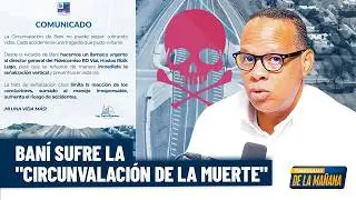 Alfredo con triste comunicado: el alcalde de Baní pide auxilio por muertes de la circunvalación
