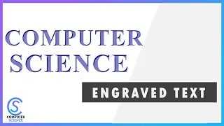 Engraved text effect using css | HTML CSS | Computer Science