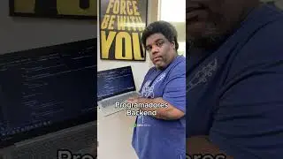 Programadores Frontend x Backend  #programa&ccedil;&atilde;o  #developer #short #shorts #desenvolvedor