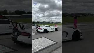 Calvo Motorsports Viper ACR vs Tesla Plaid. Who do you think wins?       #twinturbo #1/2mile