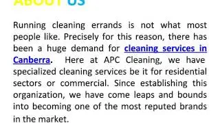 Expert Cleaning Services in Canberra