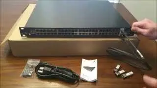 Ubiquiti EdgeSwitch ES-48-500W unboxing & bootup by Intellibeam.com