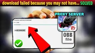 Free Fire astute Beta 😱 Proxy server download failed problem solved | Fixed without skip live - 2