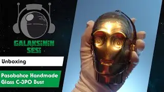 Unboxing : Pasabahce Nude Series Handmade Glass C-3PO Bust