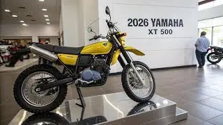 2026 Yamaha XT 500 Is Back – New Design & Power Upgrade