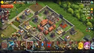 Dominations oil and gold looting strategy with raiders and wall breakers