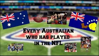 Every Australian who has played in the NFL
