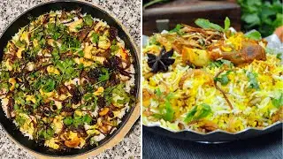 Hydrebadi mutton dum biriyani in tamil