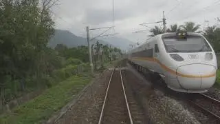 台鐵 4177次 花蓮-宜蘭 區間車 路程景 EMU500電聯車