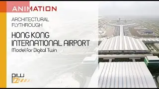 Virtual Tour of Hong Kong International Airport [Architectural Flythrough Animation]