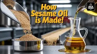 How Sesame Oil Is Made &ndash; Amazing Sesame Oil, Tahini & Halva Processing In Factory|Built By Machines|