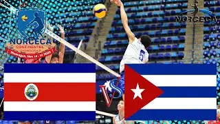 🇨🇷 Costa Rica vs Cuba 🇨🇺 Cuartos de Final Campeonato Continental U17 Masculino NORCECA 2025