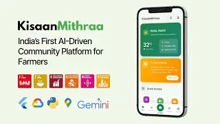 KisaanMithraa | Empowering Farmers with AI, Community & Smart Markets | GSC 2025 Demo
