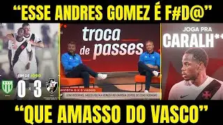 ANDRES GOMEZ DESTRUIU A PARTIDA E VASCO GANHOU DE 3x0 NO CARIOCA