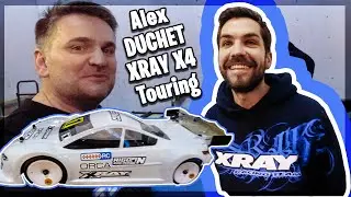 La XRAY X4 du champion d'Europe Alexandre DUCHET au MRC LONGWY et la finale A Stock