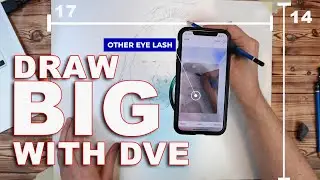 Как рисовать большие изображения с помощью Da Vinci Eye