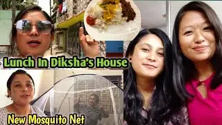 Lunch In Diksha’s House || Bought Mosquito Net From Flipkart || My Daily Lifestyle