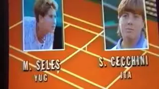 Monica Seles-Roland Garros 1991-1/8 Finale