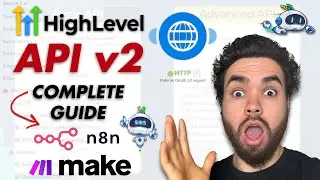 НОВИНКА: Интеграция GoHighLevel API oAuth v2! ⚙️🔑 Полное руководство по авторизации n8n и Make.com