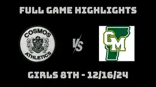 RMS v GM - Girls 8th - 12/16/24 - Full Game Highlights