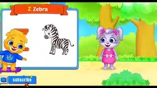 Lucas & Ruby Learning ABC Letters and Basic English Vocabulary
