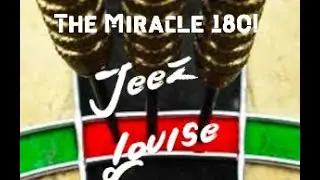 THE MIRACLE 180! What are the Odds? Stats, Fun Facts & an UNBELIEVABLE Maximum! #Darts #LoveTheDarts