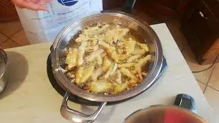 Fritto di verdura e frutta