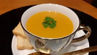 Easy soupe /Lentilles corail au blender chauffant mandine/شوربة العدس