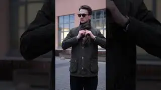 Самый легкий способ завязать шарф. Easy way to wear a scarf. Fashion tutorial in men&rsquo;s style