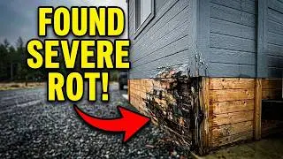 Tiny Home Inspection Water Damaged Exposed By RV Expert