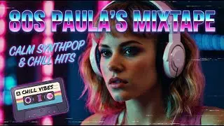 Neon Focus: 80s Paula's Mixtape | Calm Synthpop for Studying & Thinking
