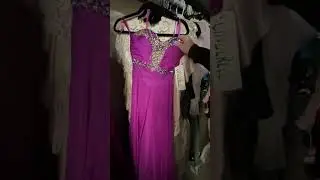 Sierra Elegance Photography Studio Wardrobe Long Dresses for Sale- Dark Pink, Fuchsia, Magenta