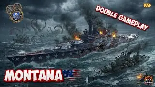 Montana is my favourite BB in World of Warships Legends #wowslegends #bestreplays