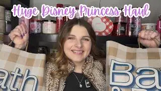 Huge Bath and Body Works Disney Princess Collection Haul!!