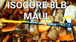 Is Fiskars Isocore 8 lb Maul Any Good? [First Test]