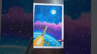 Poster on National Space Day #space #art #poster #shorts