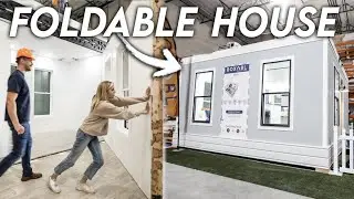 A Look Inside a $50,000 FOLDABLE Tiny House