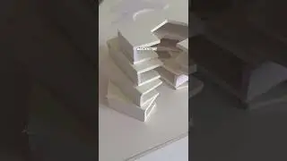 Architecture block model making📏 #architecture #architecturestudents #architect #modelmaking #viral