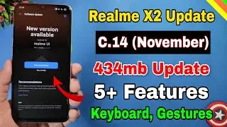 Realme X2 C.14 November new update | new features |  Realme X2 new update features