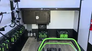 Power Capable Trailer With Shore Power Safety Eject and Powered Ventilation
