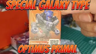 Optimus Primal special galaxy type unboxing & rakit gdv06