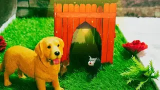 DIY Dog House Project Using Sticks / Proyecto DIYCaseta para Perro con Palos