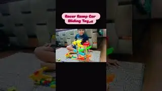 Racer Ramp Car Sliding Toy 🏎️ #racercar #toycars #cars #carvideo #toycars #toys #game #cute #fun